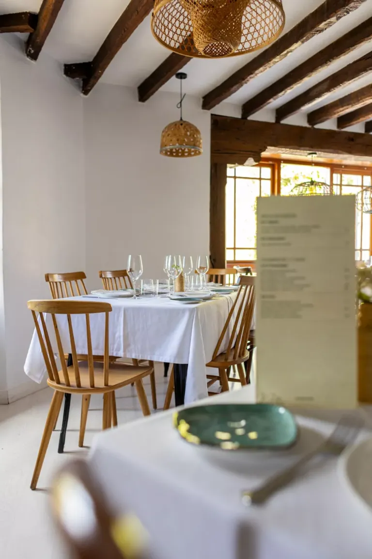 Mesas del restaurante